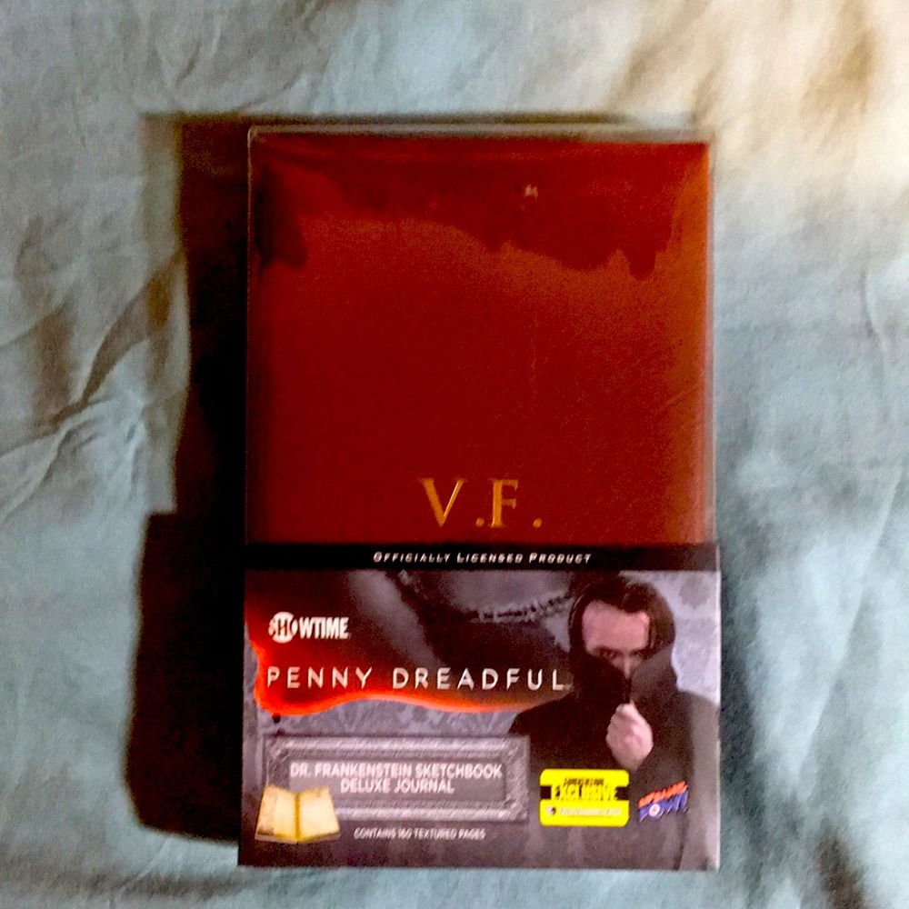 Penny Dreadful Dr Frankenstein Sketchbook Deluxe Journal Showtime Bif Bang Pow